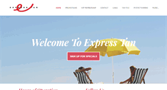 Desktop Screenshot of expresstans.com